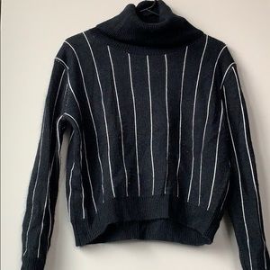 Dark navy blue turtleneck